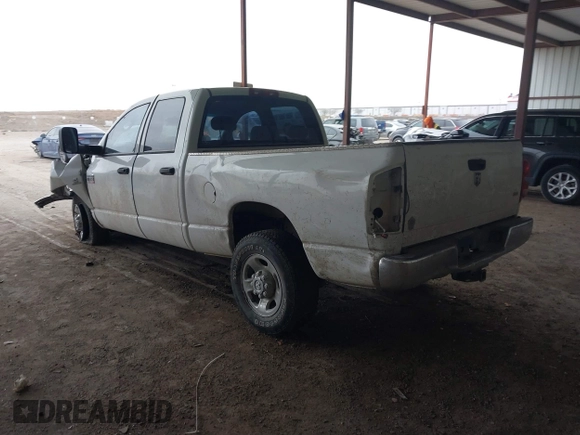 2007 Dodge 2500 SLT with VIN 3D7KR28A97G815123, listed as a IAAI auction lot 41622732 with 247,205 mi miles and . Bid and sale history available at carsss.com. Image 3.