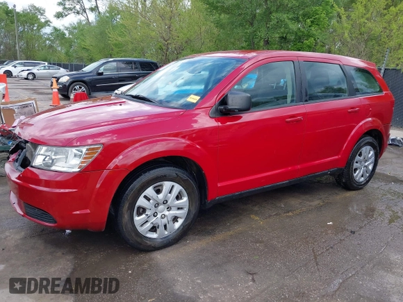 2013 Dodge Journey SE z VIN 3C4PDCAB4DT684886, wystawiony jako IAAI lot #42096367 z przebiegiem 177 338 mil mil oraz . Historia ofert i sprzedaży dostępna na DreamBid. Obrazek 20.