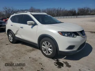2016 Nissan Rogue SV with VIN JN8AT2MT6GW026190, listed as a Copart auction lot 49178885 with 121,076 mi miles and Salvage Title. Bid and sale history available at carsss.com. Image 4.