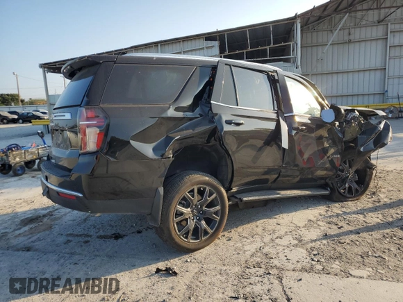 2024 Chevrolet Tahoe LS z VIN 1GNSCMKD9RR176746, wystawiony jako Copart lot #82430824 z przebiegiem Nie podano mil oraz Szkoda całkowita • Salvage title. Historia ofert i sprzedaży dostępna na DreamBid. Obrazek 3.