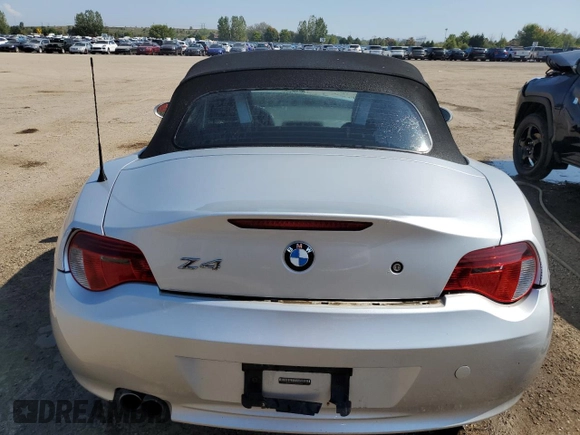 2008 BMW Z4 3.0si with VIN 4USBU53528LX04447, listed as a Copart auction lot 71163054 with 138,920 mi miles and Salvage title. Bid and sale history available at DreamBid. Image 6.