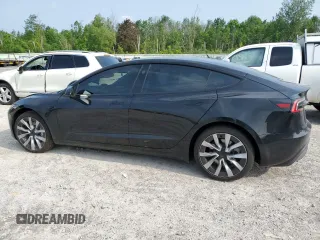 2025 Tesla Model 3 Long Range с VIN 5YJ3E1EB7SF900896, выставлен на аукционе Copart как лот 60446345 с пробегом 5 040 миль миль и Списание • Salvage title. История ставок и продаж доступна на DreamBid. Изображение 2.