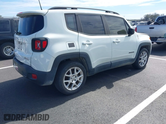 2020 Jeep Renegade Sport with VIN ZACNJAAB8LPK96809, listed as a IAAI auction lot 41835560 with 39,067 mi miles and . Bid and sale history available at carsss.com. Image 4.