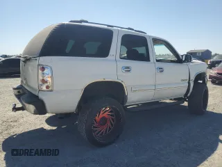 2002 Chevrolet Tahoe LS with VIN 1GNEC13T82J331096, listed as a Copart auction lot 55733485 with Not provided miles and Salvage title. Bid and sale history available at DreamBid. Image 3.