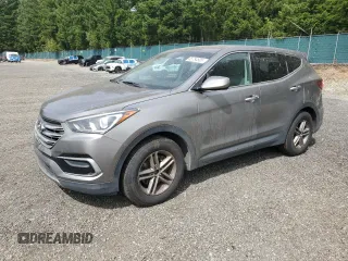 2017 Hyundai Santa Fe 2.4L z VIN 5NMZTDLB9HH036378, wystawiony jako Copart lot #65754605 z przebiegiem 128 582 mil mil oraz Czysty tytuł • Clean title. Historia ofert i sprzedaży dostępna na DreamBid. Obrazek 1.