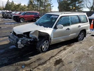 2001 Subaru Forester S w/Premium Pkg with VIN JF1SF65661H723898, listed as a Copart auction lot 45386555 with 139,820 mi miles and Salvage Title. Bid and sale history available at carsss.com. Image 1.