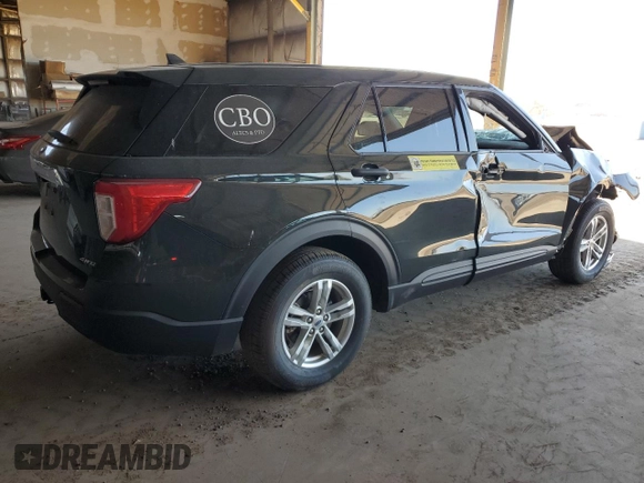 2022 Ford Explorer with VIN 1FMSK8BB1NGC22315, listed as a Copart auction lot 59594184 with 73,667 mi miles and Clean Title. Bid and sale history available at carsss.com. Image 3.
