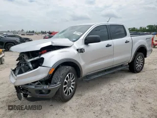 2019 Ford Ranger XL with VIN 1FTER4EH1KLA08143, listed as a Copart auction lot 58707145 with 62,560 mi miles and Salvage title. Bid and sale history available at DreamBid. Image 1.