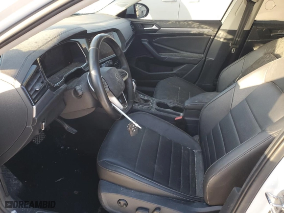 2022 Volkswagen Jetta SE with VIN 3VWEM7BU2NM001980, listed as a Copart auction lot 85855384 with 52,840 mi miles and Salvage Title. Bid and sale history available at carsss.com. Image 7.