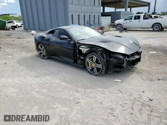 2020 Ferrari Portofino z VIN ZFF89FPA3L0255497, wystawiony jako Copart lot #46598594 z przebiegiem 4 193 mil mil oraz Szkoda całkowita • Salvage title. Historia ofert i sprzedaży dostępna na DreamBid. Obrazek 11.