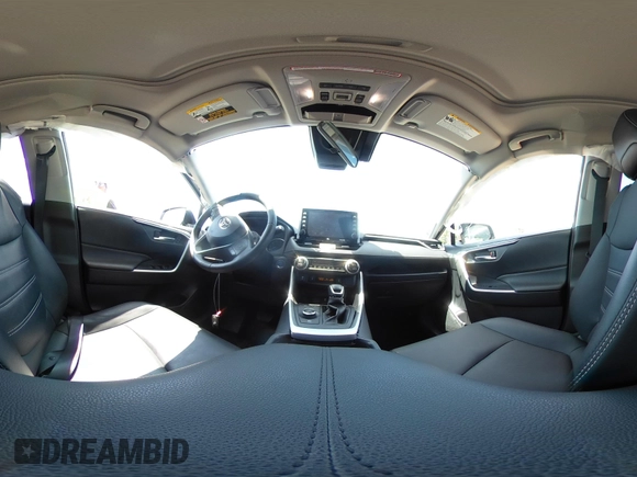 2022 Toyota RAV4 Hybrid XLE Premium with VIN JTMB6RFV1ND063963, listed as a IAAI auction lot 42550907 with 35,012 mi miles and . Bid and sale history available at DreamBid. Image 18.