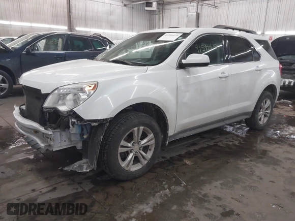 2012 Chevrolet Equinox 1LT z VIN 2GNALDEKXC6396728, wystawiony jako IAAI lot #41594475 z przebiegiem 122 033 mil mil oraz . Historia ofert i sprzedaży dostępna na DreamBid. Obrazek 2.