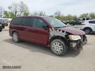 2019 Dodge Grand Caravan SE with VIN 2C4RDGBG0KR608561, listed as a Copart auction lot 54229865 with 75,941 mi miles and Clean Title. Bid and sale history available at carsss.com. Image 4.