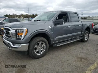 2023 Ford F-150 XL with VIN 1FTFW1ED3PFD31351, listed as a Copart auction lot 53432125 with 9,949 mi miles and Salvage Title. Bid and sale history available at carsss.com. Image 1.