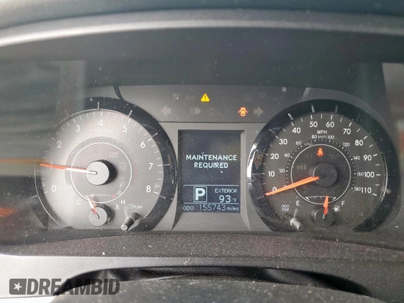 2017 Toyota Sienna LE Auto Access Seat with VIN 5TDKZ3DC3HS874582, listed as a Copart auction lot 63383915 with 155,743 mi miles and Salvage title. Bid and sale history available at DreamBid. Image 9.
