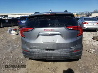 2020 GMC Terrain SLE with VIN 3GKALMEV3LL203614, listed as a Copart auction lot 46099155 with 67,160 mi miles and Salvage Title. Bid and sale history available at carsss.com. Image 6.