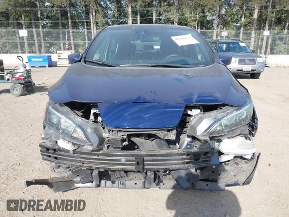 2022 Nissan LEAF S with VIN 1N4AZ1BV6NC555913, listed as a IAAI auction lot 42106117 with 78,357 mi miles and . Bid and sale history available at DreamBid. Image 6.
