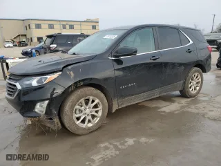 2021 Chevrolet Equinox LT with VIN 2GNAXKEV9M6146899, listed as a Copart auction lot 47679295 with 81,244 mi miles and Salvage Title. Bid and sale history available at carsss.com. Image 1.