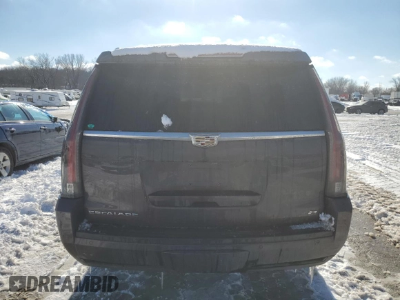 2015 Cadillac Escalade ESV Platinum z VIN 1GYS4UKJ1FR565785, wystawiony jako Copart lot #41651755 z przebiegiem 165 197 mil mil oraz Szkoda całkowita • Salvage title. Historia ofert i sprzedaży dostępna na DreamBid. Obrazek 6.