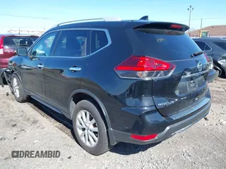 2017 Nissan Rogue SL with VIN 5N1AT2MV7HC844393, listed as a IAAI auction lot 42126002 with 105,280 mi miles. Bid and sale history available at carsss.com. Image 3.