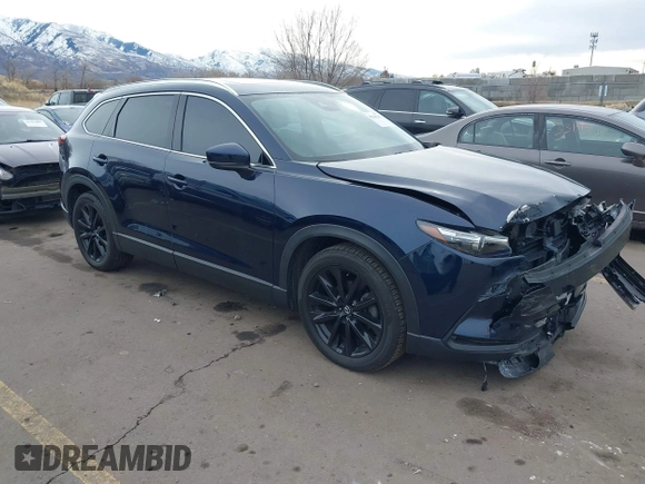 2022 Mazda CX-9 Touring Plus with VIN JM3TCBAY6N0616918, listed as a IAAI auction lot 41242341 with 22,384 mi miles and . Bid and sale history available at carsss.com. Image 1.