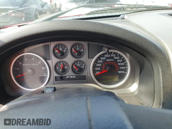 2007 Ford F-150 XLT z VIN 1FTPW04597KB21935, wystawiony jako Copart lot #50253215 z przebiegiem 368 300 mil mil oraz Szkoda całkowita • Salvage title. Historia ofert i sprzedaży dostępna na DreamBid. Obrazek 9.