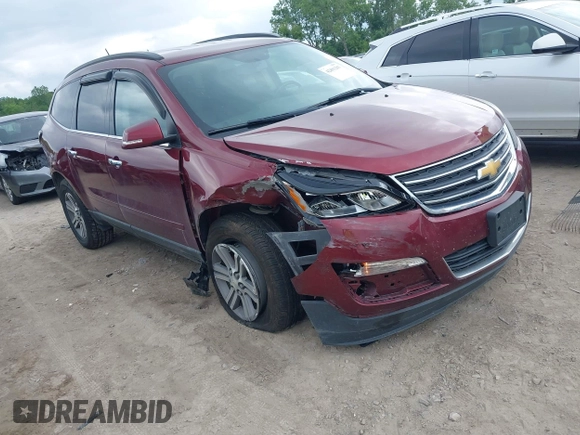 2015 Chevrolet Traverse LT with VIN 1GNKVGKD7FJ122450, listed as a IAAI auction lot 42491203 with 81,164 mi miles and . Bid and sale history available at DreamBid. Image 1.