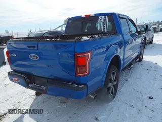 2015 Ford F-150 XLT with VIN 1FTEW1EG6FFA09095, listed as a IAAI auction lot 41574955 with 87,273 mi miles and . Bid and sale history available at DreamBid. Image 4.
