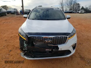 2019 Kia Sorento SX V6 with VIN 5XYPKDA50KG513353, listed as a Copart auction lot 86438044 with 53,397 mi miles and Salvage Title. Bid and sale history available at carsss.com. Image 5.
