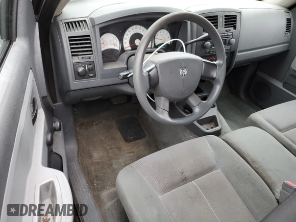 2005 Dodge Dakota ST with VIN 1D7HE22K55S329129, listed as a Copart auction lot 51287235 with 132,840 mi miles and Clean Title. Bid and sale history available at DreamBid. Image 8.