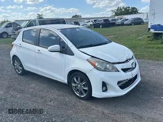 2012 Toyota Yaris L with VIN JTDKTUD36CD523080, listed as a Copart auction lot 51871505 with 134,042 mi miles and Clean Title. Bid and sale history available at carsss.com. Image 1.