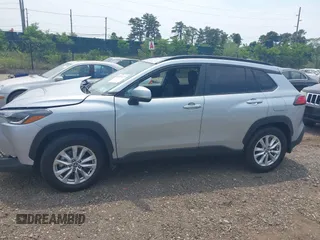 2024 Toyota Corolla Cross LE with VIN 7MUBAABGXRV110138, listed as a IAAI auction lot 42434214 with 8,185 mi miles and . Bid and sale history available at DreamBid. Image 14.