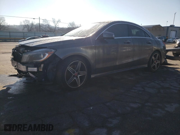 2015 Mercedes-Benz CLA 250 with VIN WDDSJ4EB0FN172277, listed as a Copart auction lot 42462274 with 100,977 mi miles and . Bid and sale history available at DreamBid. Image 1.