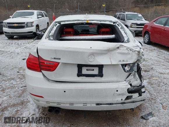 2017 BMW 4 Series 430i xDrive z VIN WBA4F9C54HG791712, wystawiony jako IAAI lot #41554381 z przebiegiem 106 013 mil mil oraz . Historia ofert i sprzedaży dostępna na DreamBid. Obrazek 16.