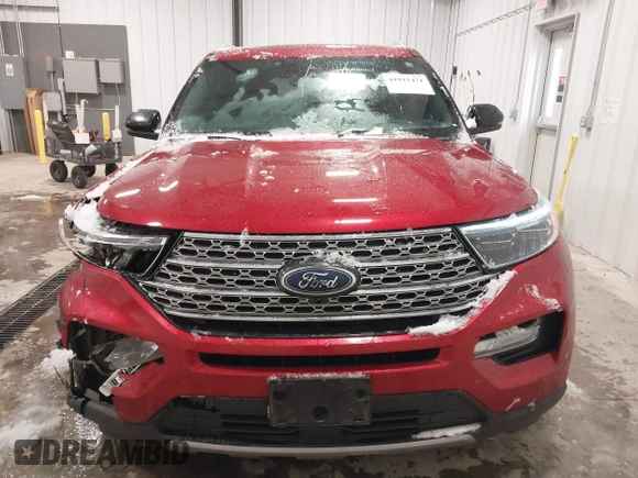 2020 Ford Explorer Limited with VIN 1FMSK8FH0LGA16236, listed as a IAAI auction lot 41915471 with 58,846 mi miles. Bid and sale history available at carsss.com. Image 12.