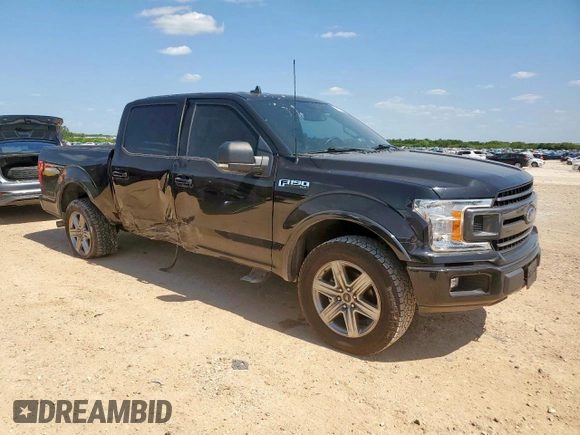 2019 Ford F-150 XL with VIN 1FTEW1C42KKD88588, listed as a Copart auction lot 59894575 with 70,948 mi miles and Salvage title. Bid and sale history available at DreamBid. Image 4.