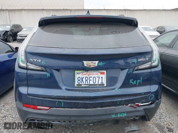 2019 Cadillac XT4 FWD Sport with VIN 1GYFZER47KF188903, listed as a IAAI auction lot 42391438 with 29,193 mi miles and . Bid and sale history available at DreamBid. Image 17.