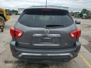2017 Nissan Pathfinder S with VIN 5N1DR2MN0HC911721, listed as a Copart auction lot 55223785 with 98,049 mi miles and Clean Title. Bid and sale history available at DreamBid. Image 6.
