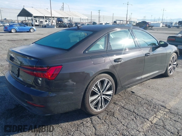 2024 Audi A6 Premium Plus with VIN WAUE3BF23RN004722, listed as a IAAI auction lot 41612193 with 14,519 mi miles and . Bid and sale history available at DreamBid. Image 4.