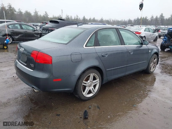 2006 Audi A4 2.0T with VIN WAUDF78E96A234033, listed as a IAAI auction lot 41850473 with 204,204 mi miles. Bid and sale history available at carsss.com. Image 4.