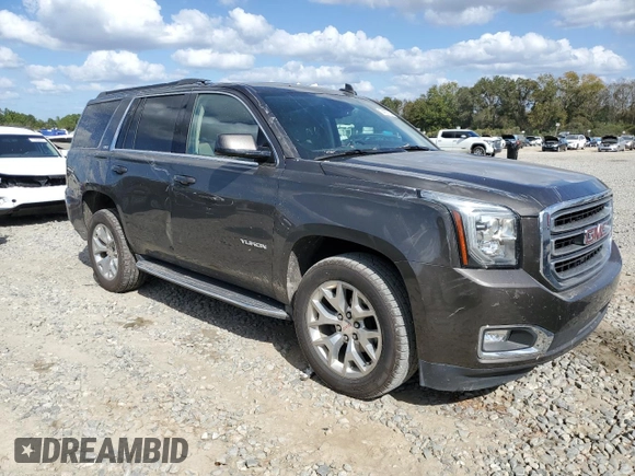2020 GMC Yukon SLT with VIN 1GKS1BKC3LR238700, listed as a Copart auction lot 74897254 with 82,806 mi miles and Salvage Title. Bid and sale history available at DreamBid. Image 4.