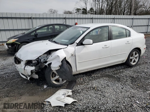 2005 Mazda 3 i with VIN JM1BK12F851282187, listed as a Copart auction lot 45145815 with 219,920 mi miles and Salvage Title. Bid and sale history available at DreamBid. Image 1.