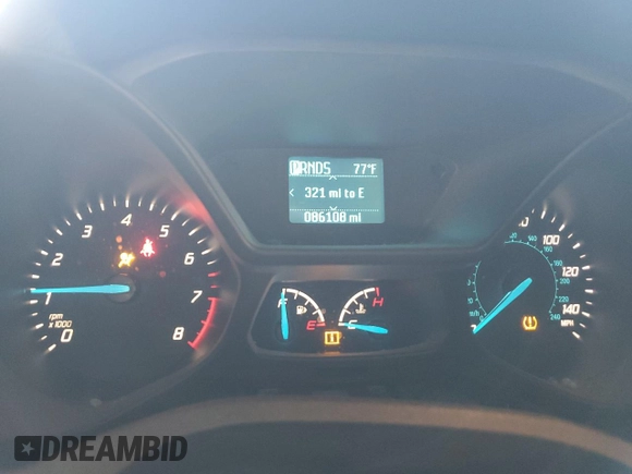 2018 Ford Transit Connect XL with VIN NM0GS9E73J1353974, listed as a Copart auction lot 85664194 with 86,108 mi miles and Salvage title. Bid and sale history available at DreamBid. Image 9.