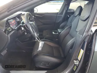 2018 Tesla Model S 75D with VIN 5YJSA1E21JF282786, listed as a Copart auction lot 58058595 with 65,982 mi miles and Salvage title. Bid and sale history available at DreamBid. Image 7.