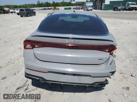 2024 Kia K5 GT-Line z VIN 5XXG64J28RG240655, wystawiony jako Copart lot #53449025 z przebiegiem 47 580 mil mil oraz Szkoda całkowita • Salvage title. Historia ofert i sprzedaży dostępna na DreamBid. Obrazek 6.