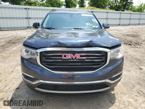 2018 GMC Acadia SLE with VIN 1GKKNRLSXJZ210439, listed as a Copart auction lot 56489784 with 54,567 mi miles and Salvage title. Bid and sale history available at DreamBid. Image 5.