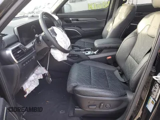 2023 Kia Telluride SX Prestige X-Line with VIN 5XYP5DGC9PG388311, listed as a Copart auction lot 85730444 with 18,391 mi miles and Salvage title. Bid and sale history available at DreamBid. Image 7.