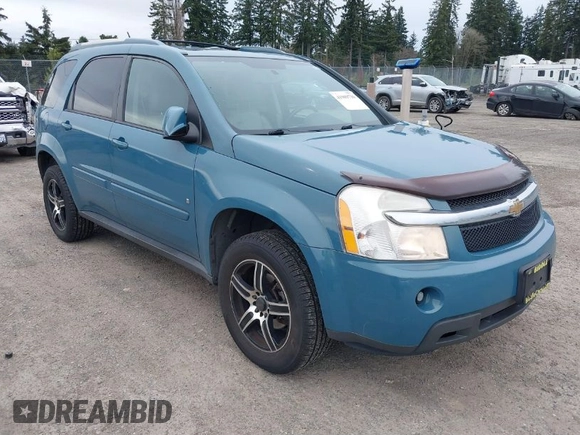 2008 Chevrolet Equinox LT with VIN 2CNDL63F086347693, listed as a IAAI auction lot 41909736 with 140,824 mi miles. Bid and sale history available at carsss.com. Image 1.