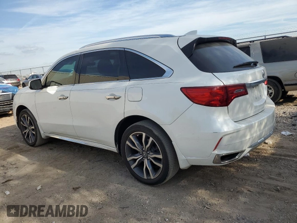 2019 Acura MDX Advance with VIN 5J8YD3H89KL010015, listed as a Copart auction lot 76532784 with 68,948 mi miles and Salvage title. Bid and sale history available at DreamBid. Image 2.