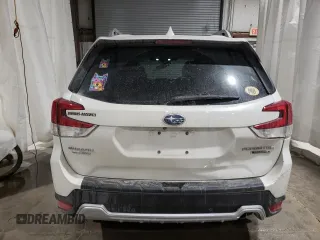 2023 Subaru Forester Touring with VIN JF2SKARC2PH455628, listed as a Copart auction lot 87621435 with 25,255 mi miles and Salvage Title. Bid and sale history available at carsss.com. Image 6.